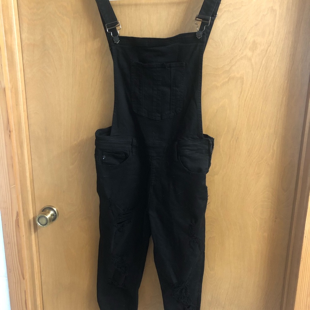 Kancan Overall Distressed jeans